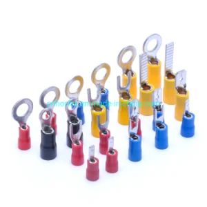 Cable Lug Wire Crimp Connector Round Circle Stamping Terminal Insulated Ring Electric Crimp Terminal - Honha Autoparts Group Co., Limited - China