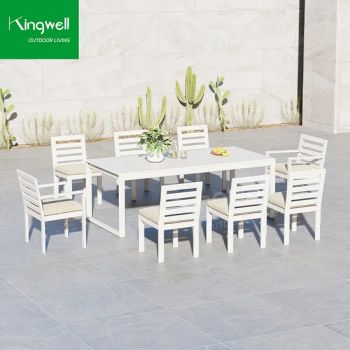 Modern Luxury Kingwell Cushions Patio Furniture Outdoor Tables and Chairs in China - Foshan Kingwell Industry Co., Ltd. - China
