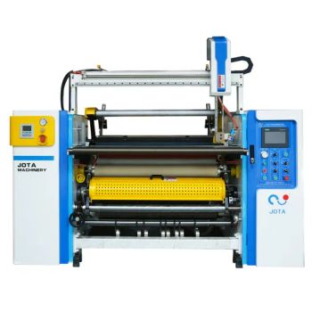 High Speed 180m/Min 900mm Thermal POS Paper Thermal Fax Paper Slitting Machine - Jota Machinery Industrial (Kunshan) Co., Ltd. - China