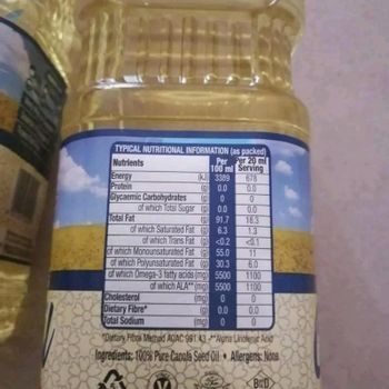 Refined Canola Oil - Golden Pacific Oils - Malaysia