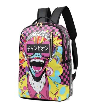 OEM/ODM PU Student Cartoon Backpack Fashionable Sports Backpack Waterproof Casual Laptop Backpack - Guangzhou Roja Leather Co., Ltd. - China