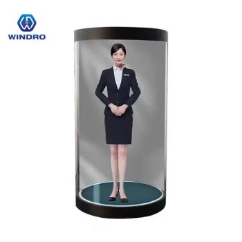 Factory Direct Supply 3D Ai Digital Hologram Human Presenter for Trade Shows and Smart Stores, Ai Interactive Display with Software - Shenzhen Windro Technology Co., Ltd. - China