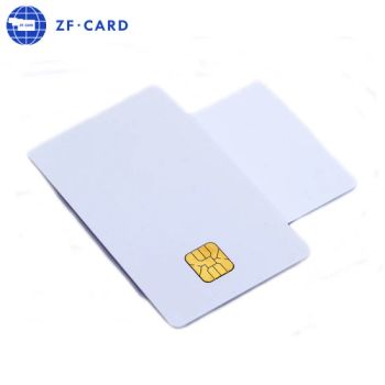 PVC Cards with Atmel At24c256 256K-Bits Chip White Card - Guangzhou Zhanfeng Smart Card Technology Co., Ltd. - China