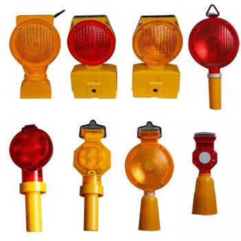 Factory Price Solar Battery Powered Lights LED Cone Warning Lamp Traffic Road Safety Barricade Light - Taizhou Shangcheng Transportation Facilities Co., Ltd. - China