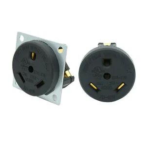 Us 30A 125V PDU UPS Female Receptacle Wall Socket Embedded Mount Power Outlet - Shen Zhen WIN-KARE Technology Co.,Ltd - China