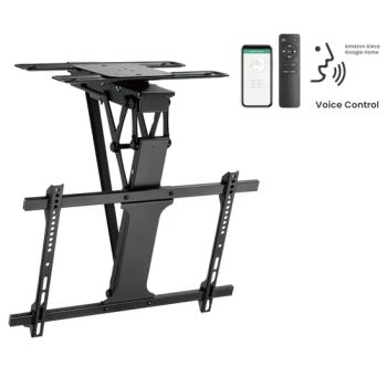 China OEM ODM Black Ceil VESA Bracket LCD LED Motorized TV Mount for 32"-75" TVs - Lumi Legend Corporation - China