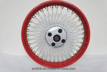 Cg125 /Cg150 Motorcycle Spare Parts Motorcycle Rear Aluminum Alloy Wheel Spoke Rim Drum Brake 1.6*17inch - Jiangmen Sonlink Motorcycle Co., Ltd. - China