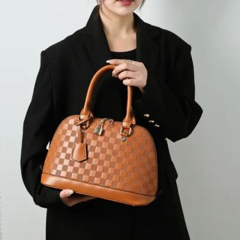 High Quality New Arrival Custom Print Famous Designer Luxury Shell Bag Waterproof PU Leather Tote Bag - Baoding Mishuo Bag Manufacturing Co., Ltd. - China