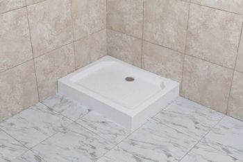 European Style Acrylic Material White Color Shower Base - Anhui Dman Smart Home Co., Ltd. - China