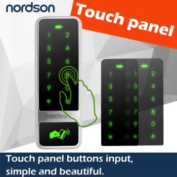 Standalone Management Card Metal Shell Touch Screen Weigand TCP/IP Single Door Access Control System Products - Shenzhen Nordson Electronic Co., Ltd. - China