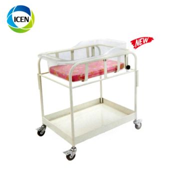 in-6071 Hospital Acrylic Baby Bassinet Portable Children Trolley Crib Baby Bed for Sale - Aiyichen (Guangzhou) Technology Co., Ltd. - China