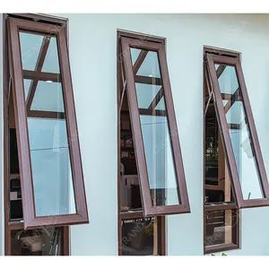 New Design Double Glazing Pane Awning Sliding French Swing Metal Aluminum Window for Villa Home - Foshan Grandsea Building Material Co., Ltd. - China