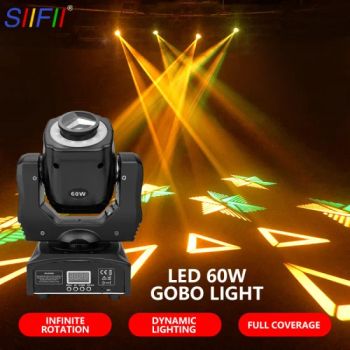 Hot Sales 60W RGBW LED Spot Light Moving Heads Stage Light for Church - Guangzhou Sanfei Stage Lighting Co., Ltd - China