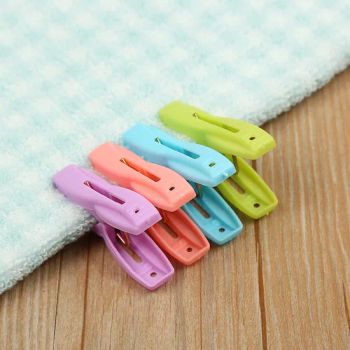 Small Colorful Clothes Clips X2 21*65 Non Trouser Press 16Pcs Home Use - Taizhou Wangting Plastic Spring Co., Ltd - China