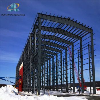 Steel Frame with Rapid Assembly Capabilities Reducing Construction Time - Qingdao Ruly Steel Engineering Co., Ltd - China