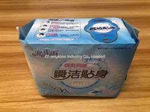275 mm Anion Chip Women Sanitary Napkin Pads - Champions Industry Co., Limited - China