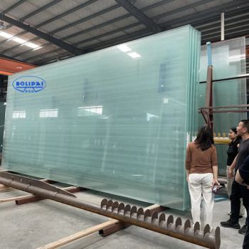 3mm-25mm CE Certificate Clear Float Glass Grey Glass Raw Material Large Frosted Glass - Jiangmen Bolipai Glass Products Co., Ltd. - China