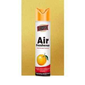 Aeropak 330ml Aerosol Orange Scent Wholesale Indoor Fragrance Spray Car Home Deodorizing Perfume Spray Odor-Eliminating Air Freshener - Shenzhen I-Like Fine Chemical Co., Ltd. - China