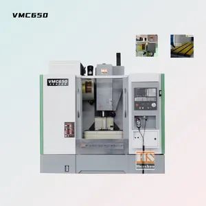 Vmc650 CNC Vertical Machining Centre Bt40 Spindle Taper Milling Machine - Tengzhou Huashuo Nc Machine Tool Co., Ltd. - China