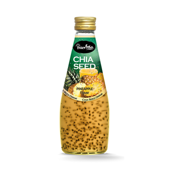 290ml Interfresh Chia Seed Drink Pineapple flavour   Shelf Life 24 Month Packaging Glass Bottle Place of Origin Viet - INTERFRESH FOOD AND BEVERAGE COMPANY LIMITED - Vietnam