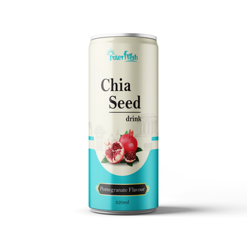 320ml Interfresh Chia Seed Drink Pomegranate flavour Shelf Life 24 Month Packaging Aluminum Can Place of Origin Viet - INTERFRESH FOOD AND BEVERAGE COMPANY LIMITED - Vietnam