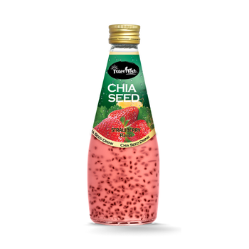 290ml Interfresh Chia Seed Drink Strawberry flavour Shelf Life 24 Month Packaging Glass Bottle Place of Origin Viet Nam Storage Type Keep Dry In - INTERFRESH FOOD AND BEVERAGE COMPANY LIMITED - Vietnam