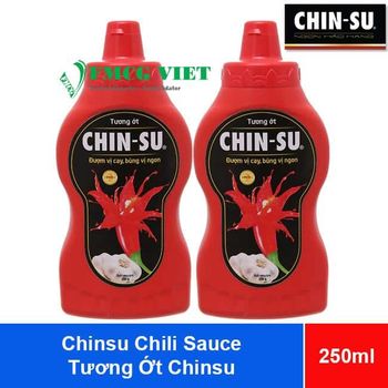 Chinsu Chili Sauce Bottle 250ml x24 Texture Smooth Origin Vietnam Form 250ml Squeeze Bottles Flavor Profile Spicy, Sweet, Tangy, And - FMCG - Vietnam