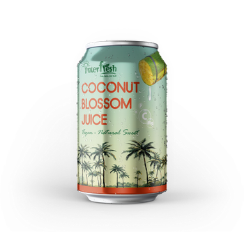 330ml Interfresh Coconut Blossom Juice Shelf Life 24 Month Specification No pulp Packaging Aluminum Can Place of Origin Viet - INTERFRESH FOOD AND BEVERAGE COMPANY LIMITED - Vietnam