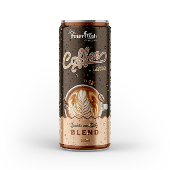 250ml Interfresh Latte Coffee Shelf Life 24 Month Packaging Aluminum Can Place of Origin Viet Nam Storage Type Keep Dry In - INTERFRESH FOOD AND BEVERAGE COMPANY LIMITED - Vietnam