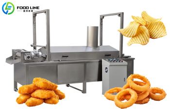 Continuous Fryer Machine for Sale - Henan FoodLine Machinery Co., Ltd. - China