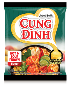 Instant noodle soup (Hot & sour shrimp, crab with laksa, Stew chicken, Stew beef flavors) - Asia Food Technology Joint Stock Company - Vietnam