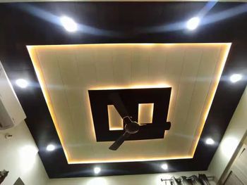 PVC False Ceiling Service Material Pvc Weight Lightweight Design Style Modern Panel Length 8ft / 10ft / 12ft Moisture Resistance - Elitesharp Infra India Private Limited - India