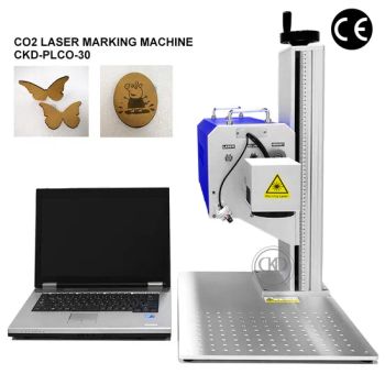 Portable CO2 Laser Wood Engraving Marker with Fume Extraction (no smoke no smell) - CKD LASER CO., LTD - China