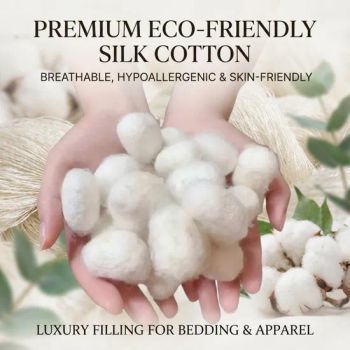 Silk Cotton for Home Decoration, Hypoallergenic & Soft Touch Material - Shandong Xuzheng Textile Co., Ltd - China