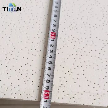 2X4 Ceiling Tiles Cheap Mineral Wool Acoustic Medical Ceiling Tiles 600mm X 600mm Azulejos De Techo Falsos - Guangzhou Titan Commercial Co., Ltd. - China