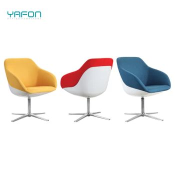 Hotel Restaurant Furniture Leather Dining Reception Chair with Metal Legs - Guangzhou yafon furniture manufacturing co.LTD - China