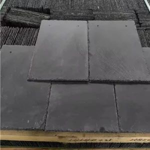 Natural Stone Building Materials Black Roofing Tiles for Roof/ Wall Cladding - XIAMEN SINO TOPSTONE IMP & EXP TRADE CO., LTD. - China