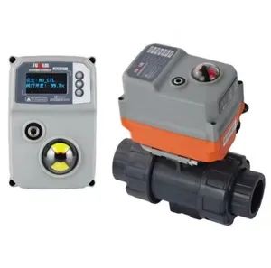 4 20mA 3 Way Custom PVC Electric Ball Valve Flanged L Port Ball Valve Modulating Type Actuator Motorized Valve Actuator Price - Tianjin Morui Environment Technology Co., Ltd. - China