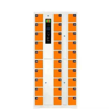 Customized Sheet Metal Fabrication of Hygienic Phone Storage Locker with Self-Cleaning Feature - Jiangmen Huazhi Technology Co., Ltd. - China