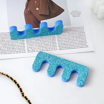 Factory Supply Other Nail Art Tools EVA Finger/Toe Separator Manicure and Pedicure Product with Glitter - ESHA CO., LIMITED. - China