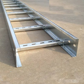 Aluminium Ladder Cable Trays Shape Ladder Material Aluminium Type Ladder Cable Tray Max Working Load 500 kg Size From 100 MM to 900 - Build Tech Supports - India
