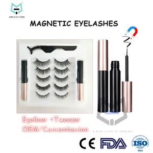 Mt Lashes Hot Sell Bulk Magnetic Eyelash Extension Eyeliner OEM Customization DIY Strip Lashes Christmas Festival Lashes Kit - Qingdao Miracle Time International Trading Co., Ltd - China