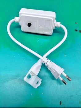 24V LED Light Connector Color White Material PVC Output Voltage 24V Number of Pins 1 Pin Connector Type Male/Plug Voltage Compatibility - A.F. Traders - India