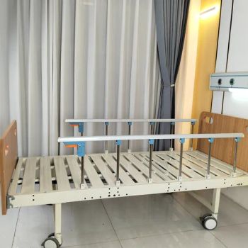 Hospital Bed Side Rails Aluminum Alloy Protective Collapsible Railing Hospital Bed Guardrail Side Railing - Hengshui Defeng Medical Equipment Co., Ltd - China