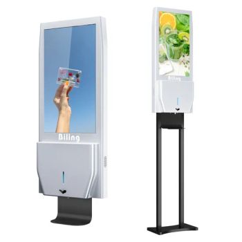 Touchless Digital Signage Hand Sanitizer Dispenser Advertising Players - Shenzhen P & Y Technology Co., Ltd. - China