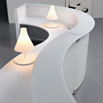 Office Furniture Custom Modern Reception Desk Commercial Salon Nurse Station Table - Shenzhen MSUN Sanitary Ware Co., Ltd. - China