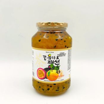 Korea Honey Citron & PassionFruit Tea Goheung Yuzu Honey tea Vitamin C Concentrate Lemon Orange Fruit Tea Jam bottle 1kg - GAVOFARMS - South Korea