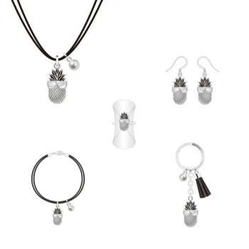 Cool and Handsome Pineapple Glasses Style Jewelry Set - Dongguan New Bybon Hardware Jewelry Co., Ltd. - China