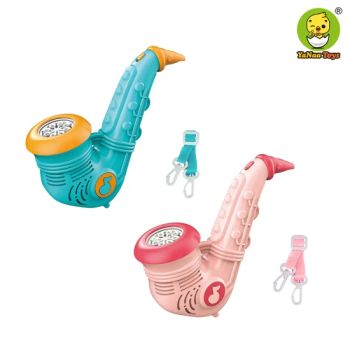 New Design Summer Outdoor Electric Cartoon Musical Instrument Saxophone Bubble Toys - Shantou Yanaa Toys Co., Ltd - China