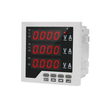 Three Phase 3 Display Current Voltage Frequency Electrical Meter Digital LED Display - Shengsu Electric Co., Ltd. - China